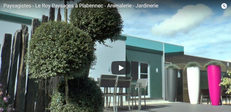 Vidéo de présentation du magasin Le Roy Paysages à Plabennec